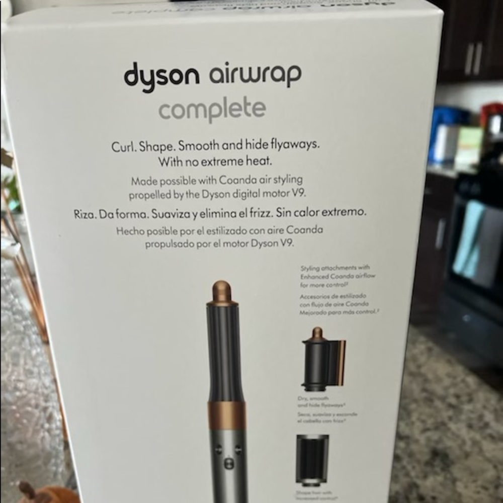 New dyson air wrap
